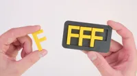 Puzzle en F, avec couvercle — photo 1