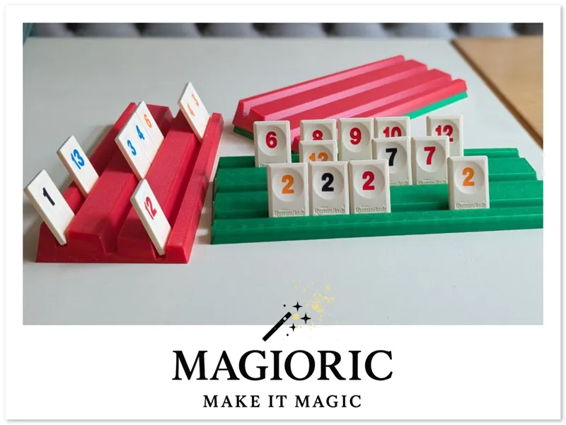 Rummikub Tile Rack; Halter für Spielsteine 