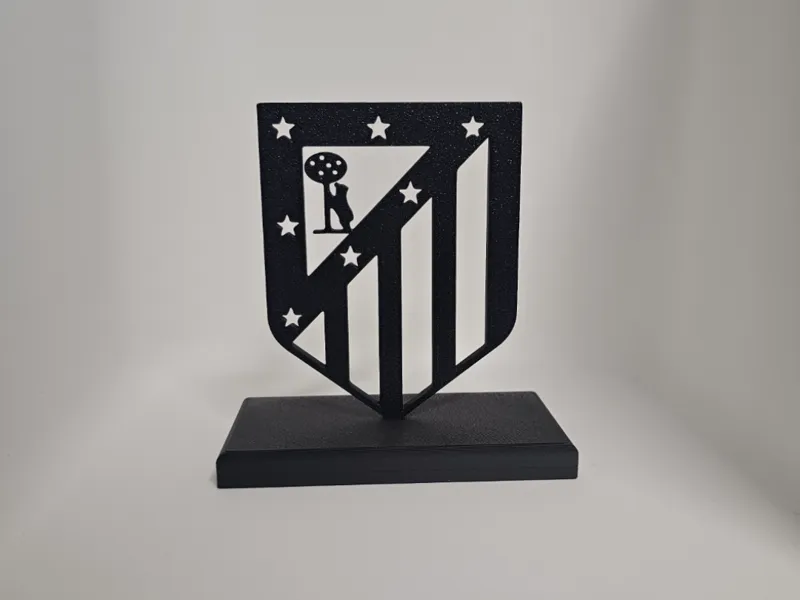 Atletico Madrid Logo Ständer
