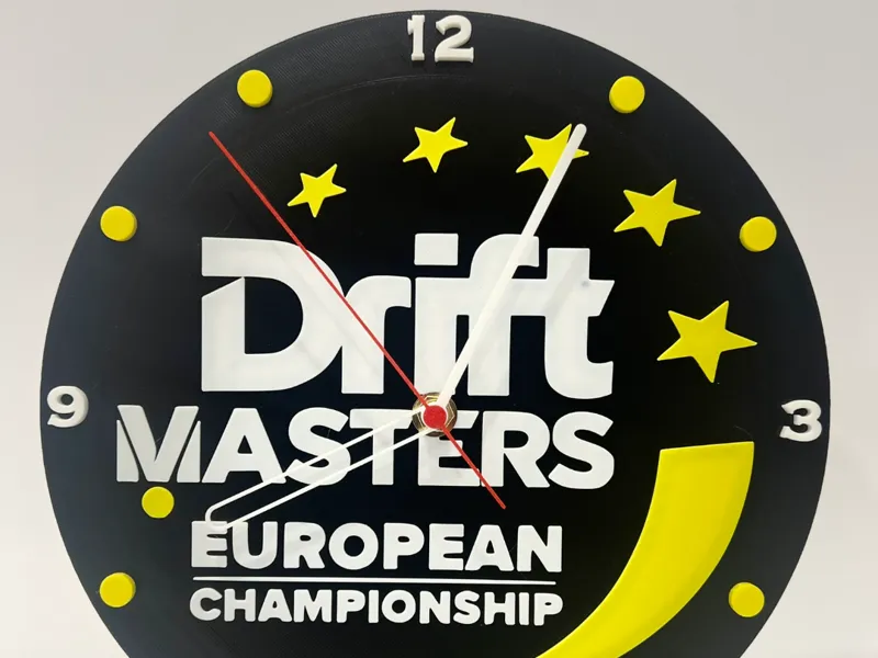 Drift Masters Fans Wall Clock