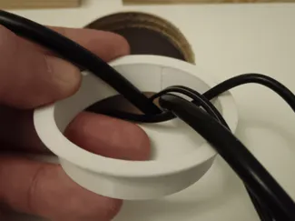Bushing for cables in table (average 6cm)