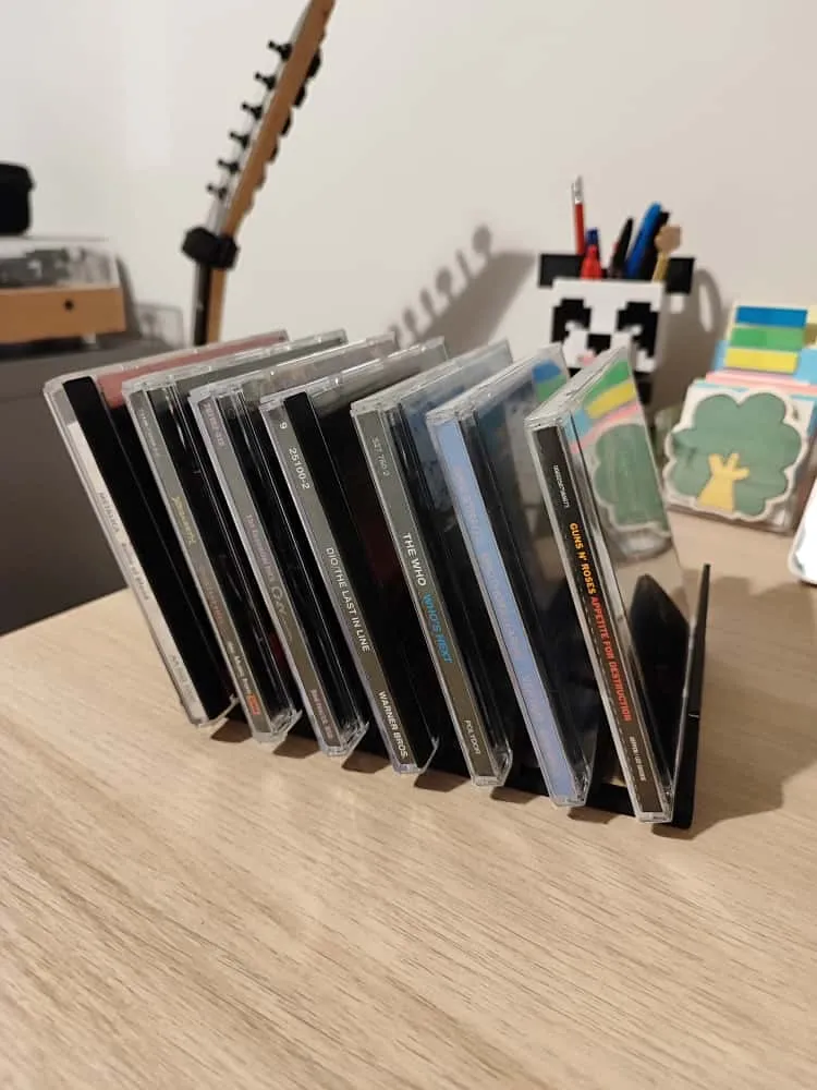3d Print Cd Rack Stylish CD Rack - Free 3D Print Model - MakerWorld