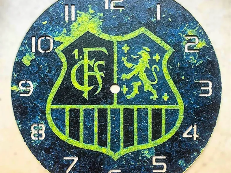 1.FC Saarbrücken Hueforge Uhr