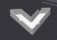 Front plate with a center bottom cutout