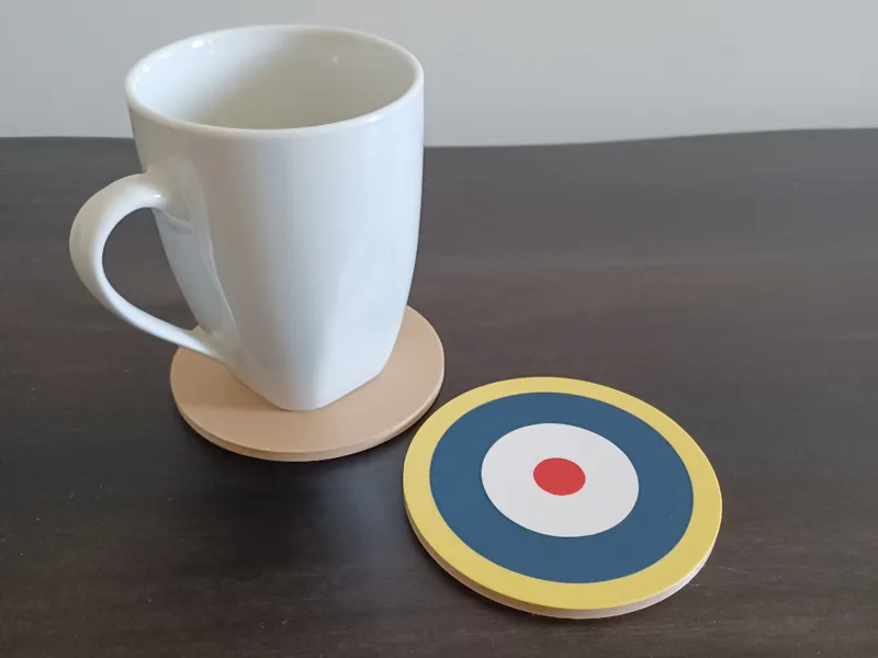RAF Alternate Pattern Coaster Set