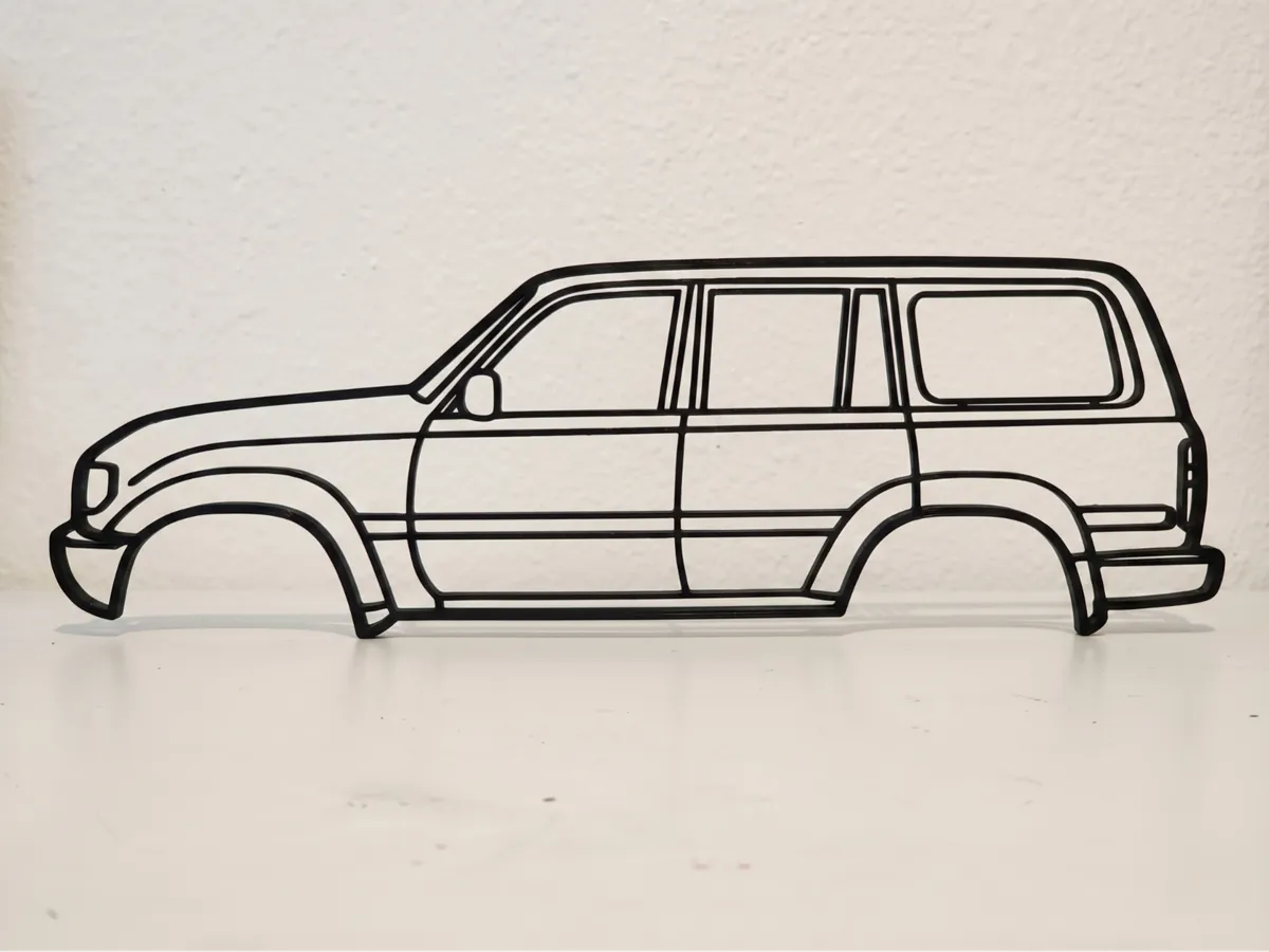 Décoration murale Toyota Land Cruiser 80