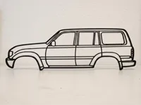 Décoration murale Toyota Land Cruiser 80 — photo 1