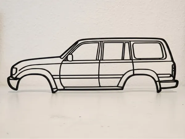 Décoration murale Toyota Land Cruiser 80