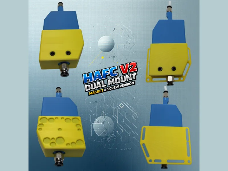 HAFC V2 Dual Mount – Magnet & Screw Version