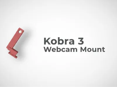 AnyCubic Kobra 3 Universal Webcam Mount