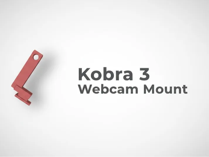AnyCubic Kobra 3 Universal Webcam Mount