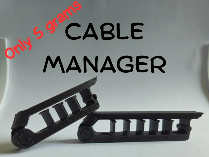 Cable Manager - Print in Place