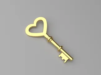 Romantic key