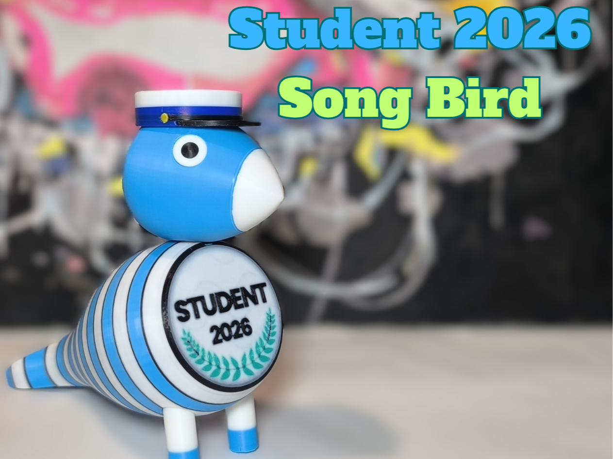 Student 2026 Song Bird | Viral Graduation Decor