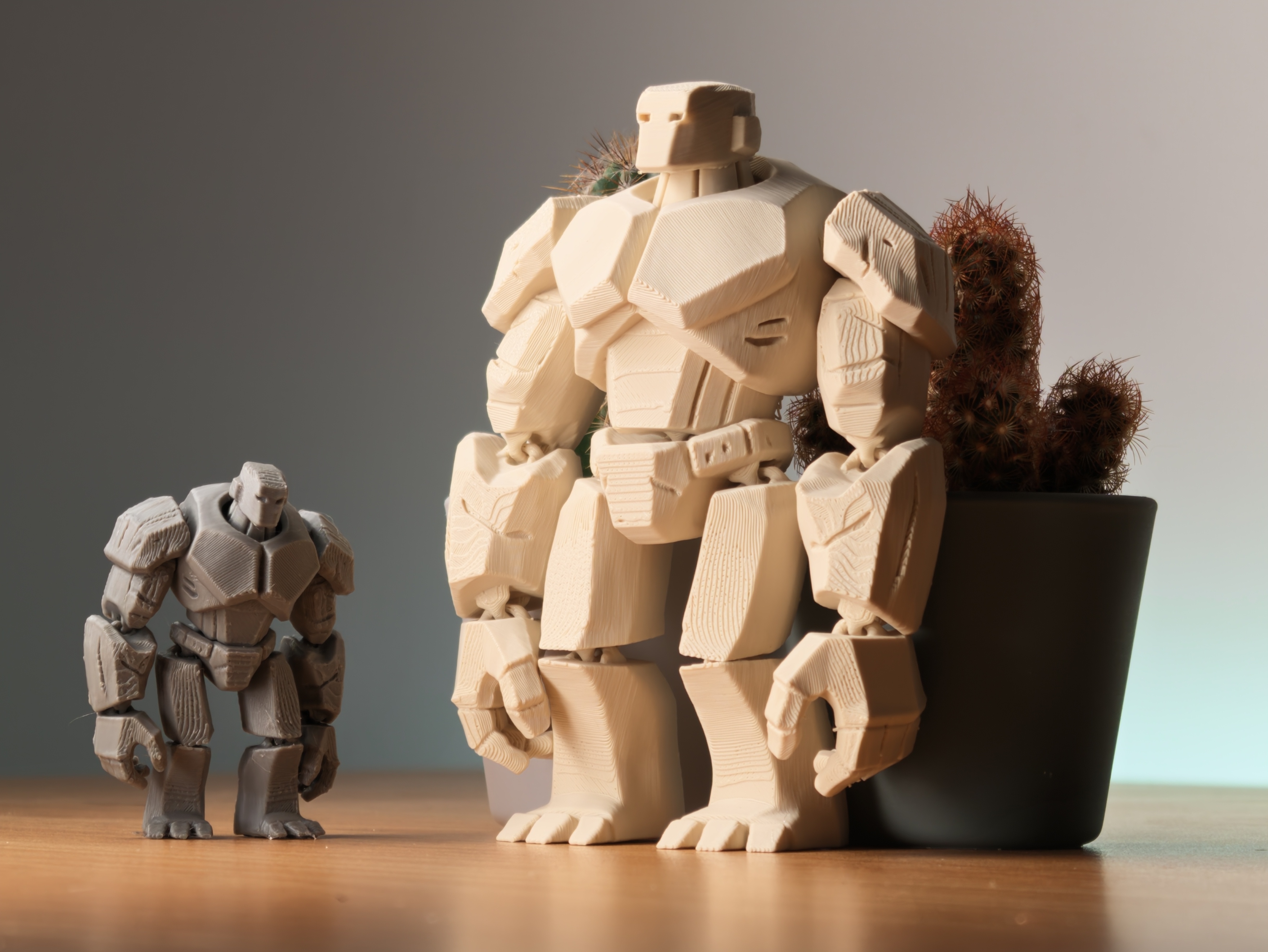 Stone Golem – Flexi Toy & Keychain - 1