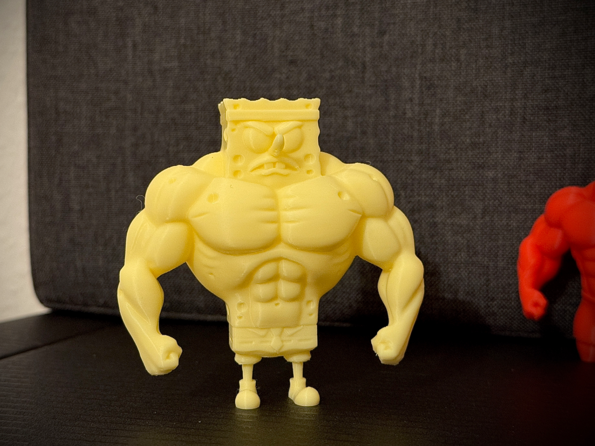 wrestling Spongebob