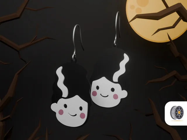 Frankenstein's Bride | Halloween Earring Series