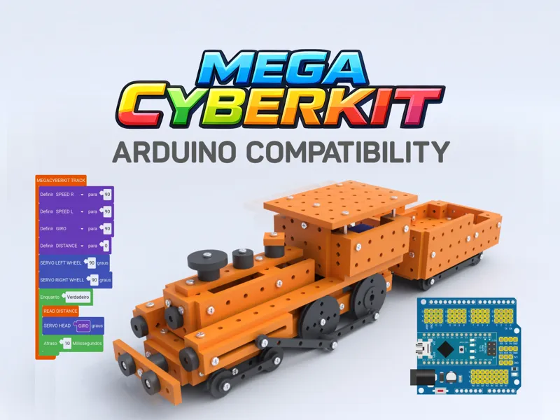 MEGACYBERKIT - ARDUINO COMPATIBILITY