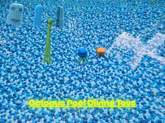 Octopus pool toy