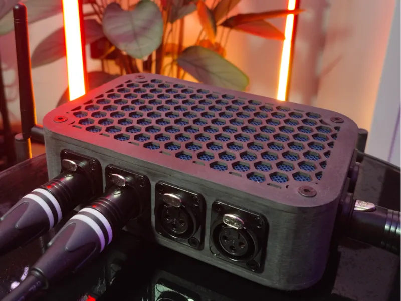 QuinLED DigQuad Case for WLED addressable LEDs