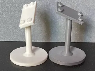 4x2 angled brick stand for "flying" models