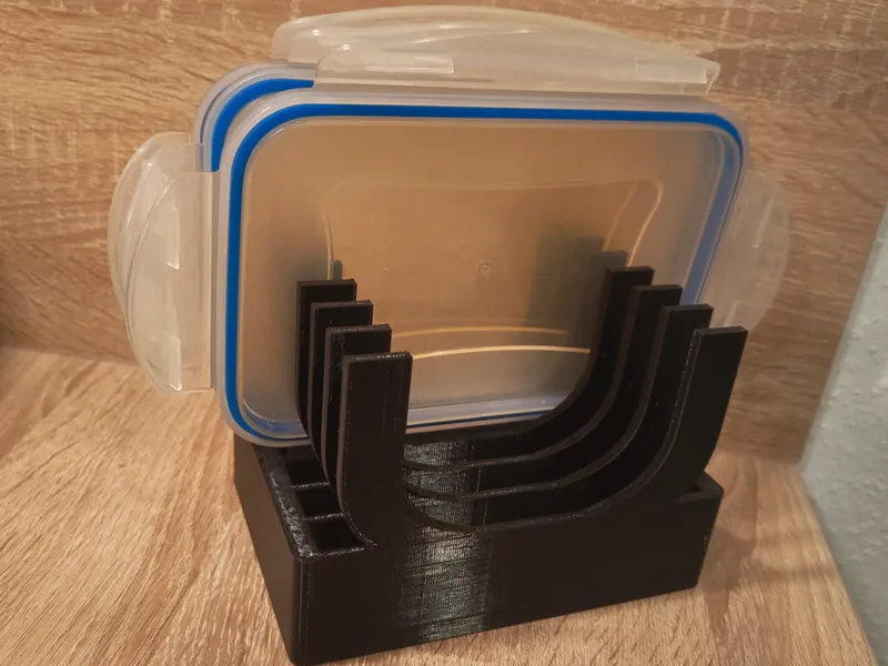 Organizer für Brotdosen Deckel