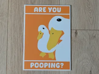Are you pooping bathroom sing