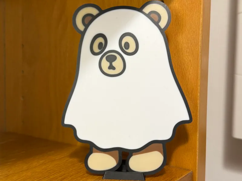 Cute Bear Ghost