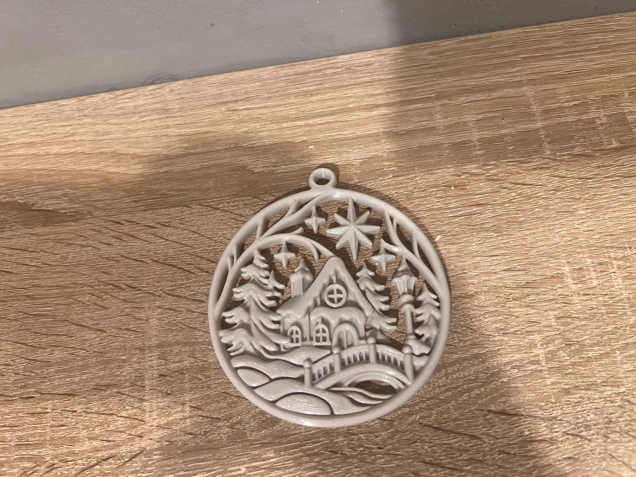 Christmas Cottage Ornament - Winter Village - 1