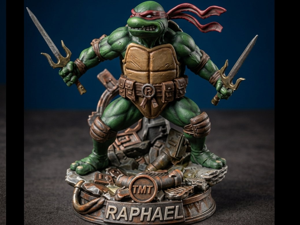 Raphael (TMT)– Detailed Miniature Figure with Base