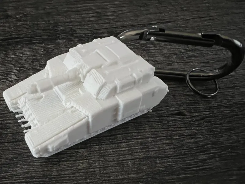 Helldivers 2 Tank Keychain