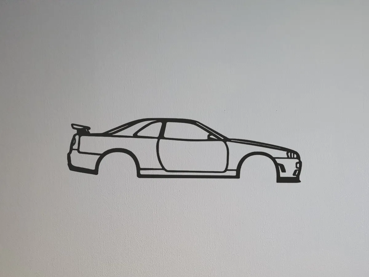 Décoration murale Nissan Skyline R34