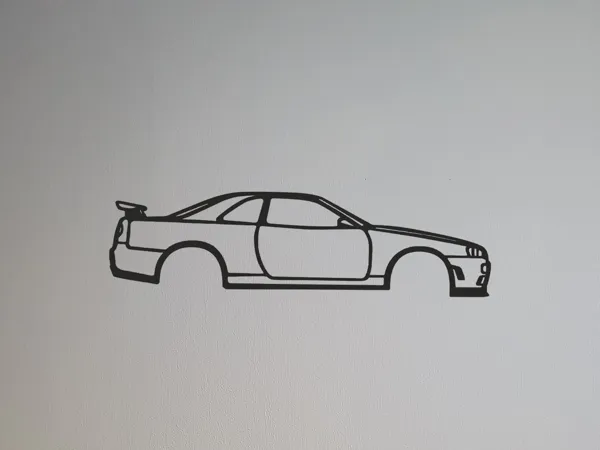 Décoration murale Nissan Skyline R34