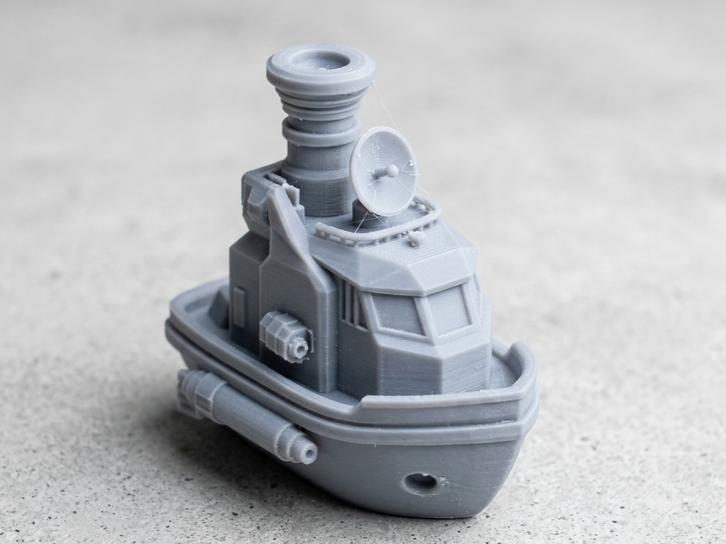 "Battle-Benchy" - Stylized Armed Vessel