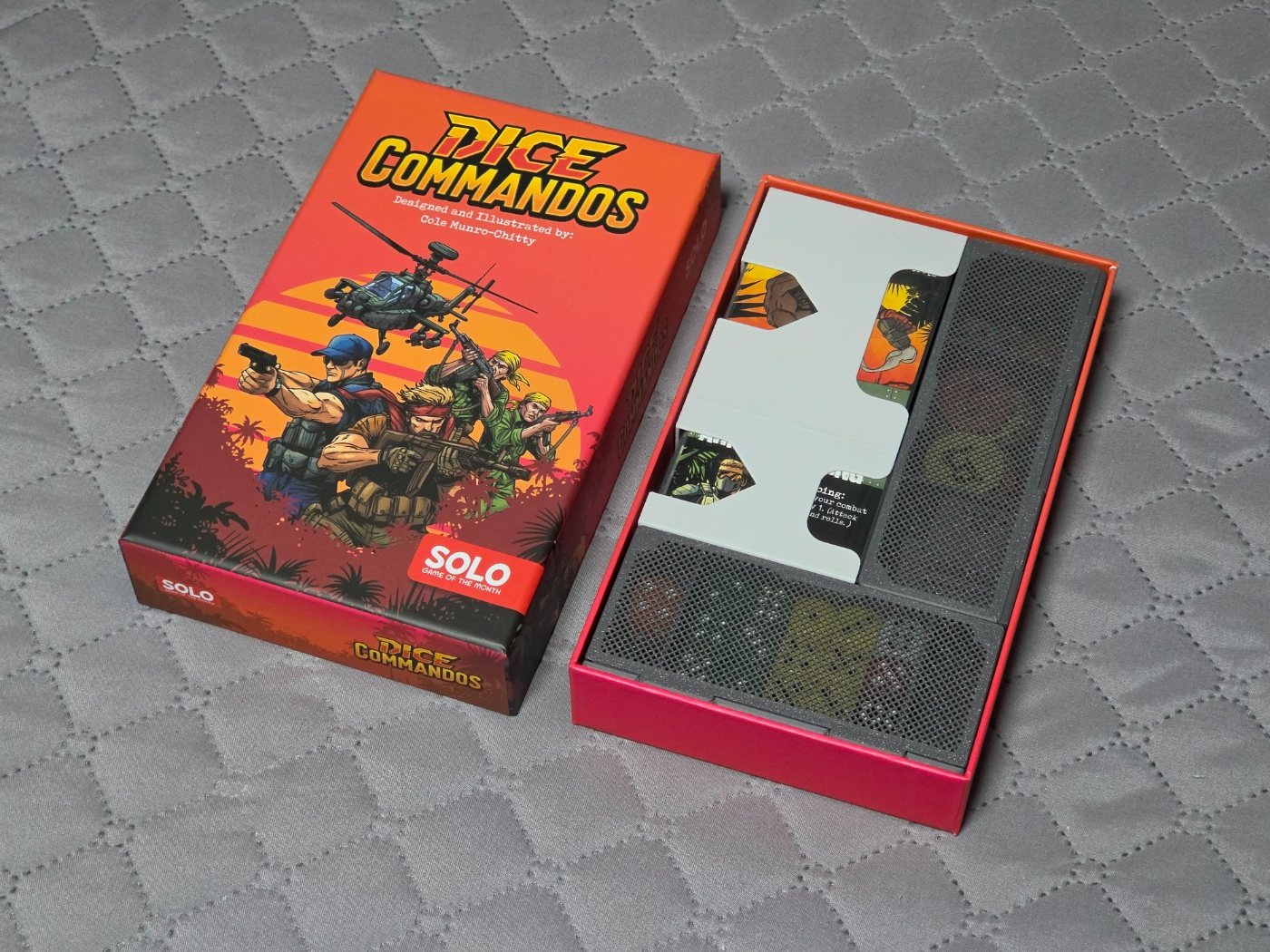 Dice Commandos [Solo Game of the Month] insert