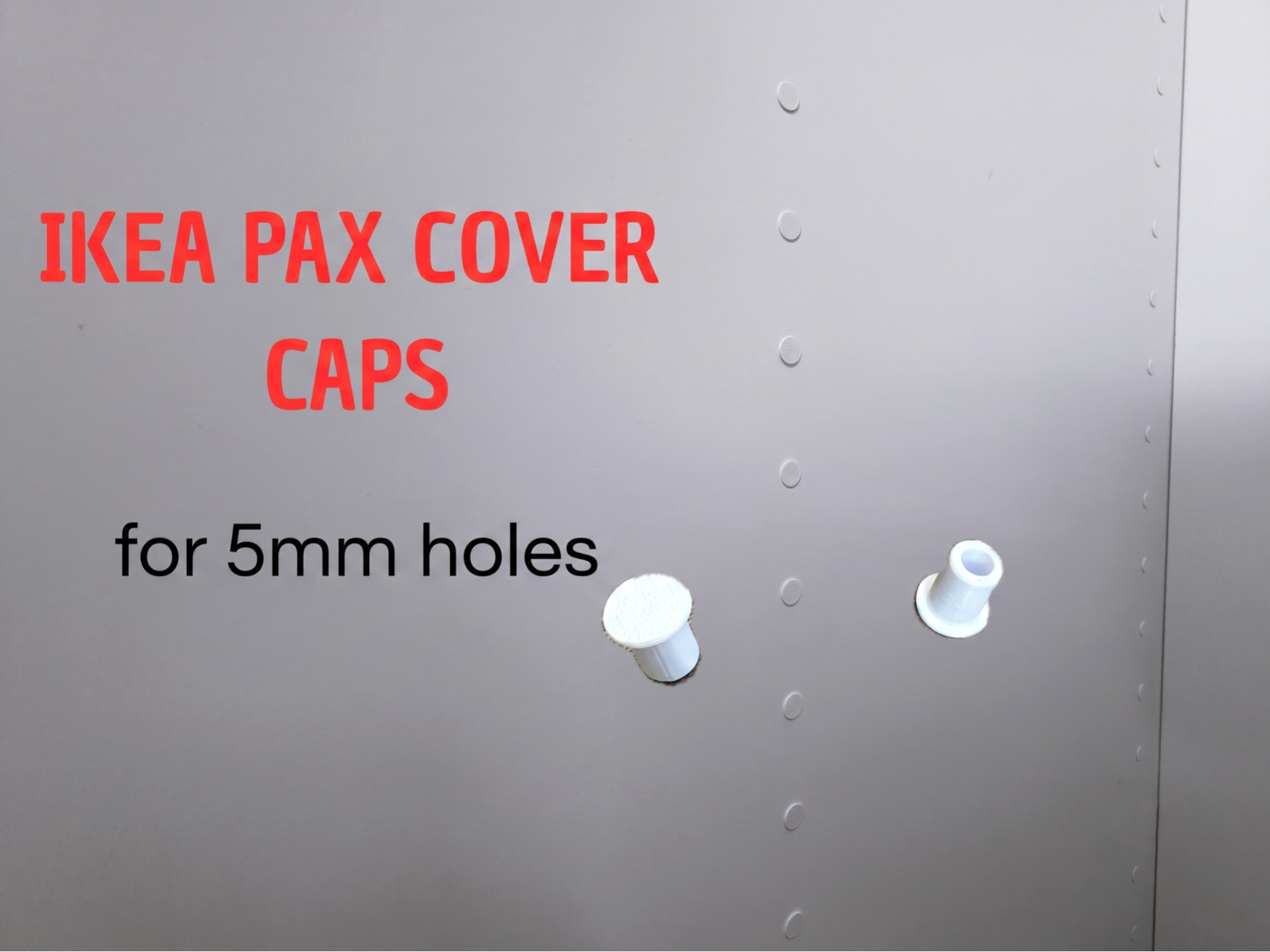 Tappi Armadio Pax Ikea
