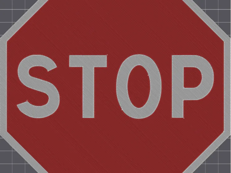 Panneau Stop