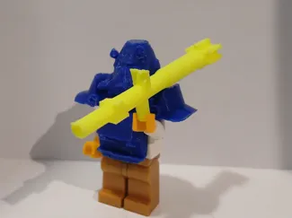 Rocket Launcher F76 für Klemmbausteine