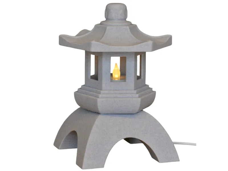 Japanese Zen Pagoda Lantern Lamp
