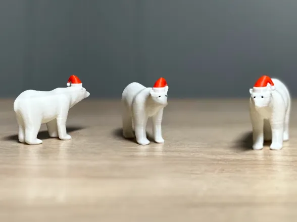 Festive Polar Bear