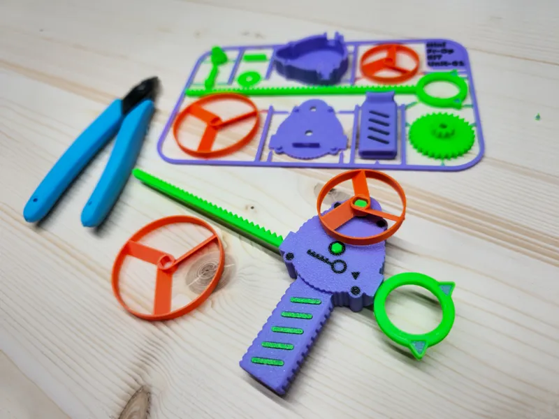 Propeller launcher Kit card - Mini Pr-Op Unit-01