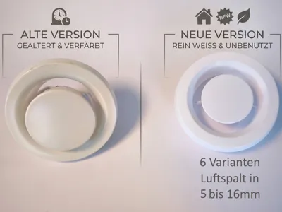 Exhaust Valve DN100 – 6 Gap Variants