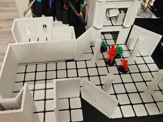 Castle Ravenloft D&D Terrain (WIP)