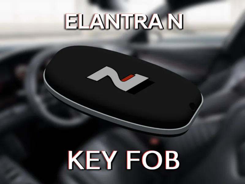 '24+ Elantra N Replacement Key Fob