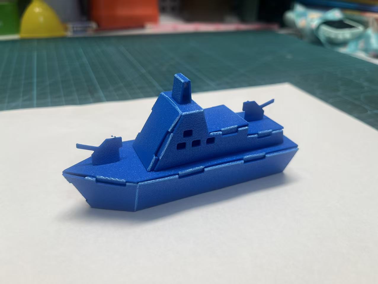 Miniatura 2 do modelo 3D 手工折叠船