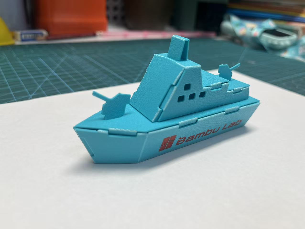 Miniatura 4 do modelo 3D 手工折叠船