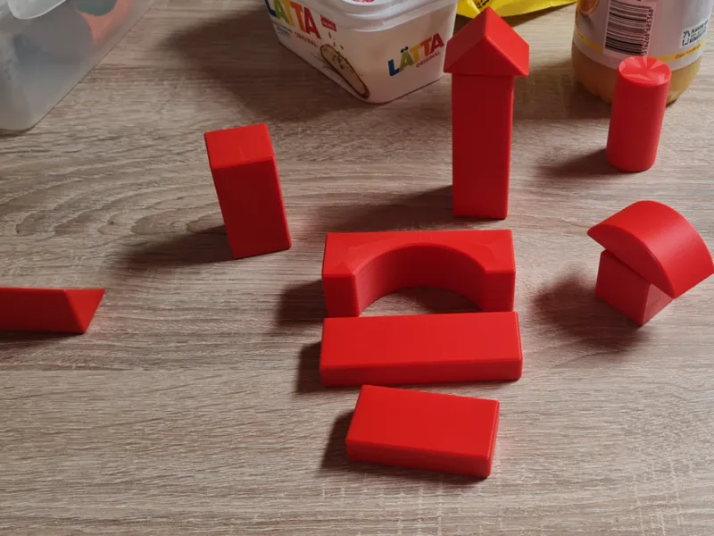 Simple Building Blocks 30mm Bauklötze