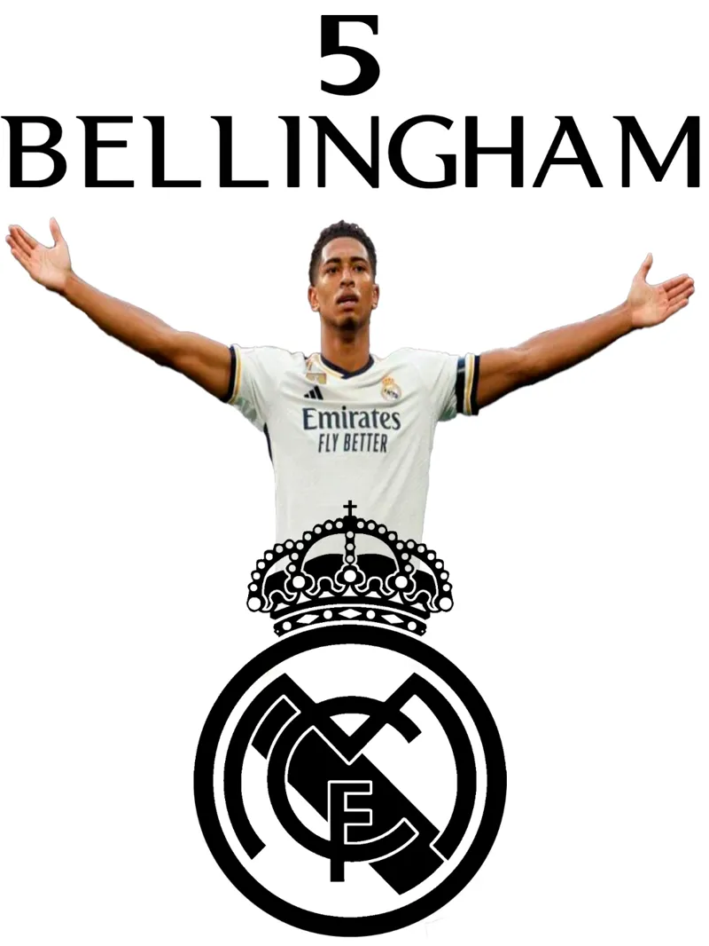 Jude Bellingham - Real Madrid (HueForge)
