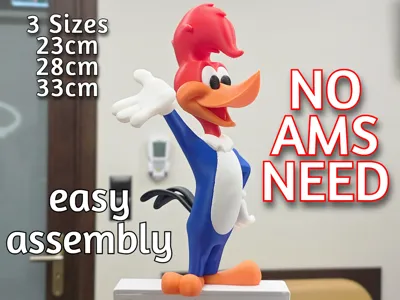 Woody Woodpecker -NO AMS- easy assembly