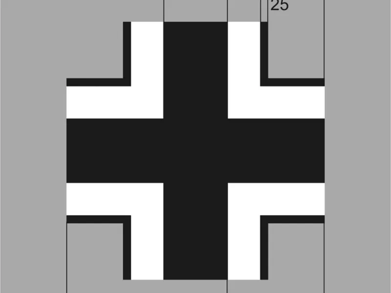 Balkenkreuz GERMAN ARMY STENCIL